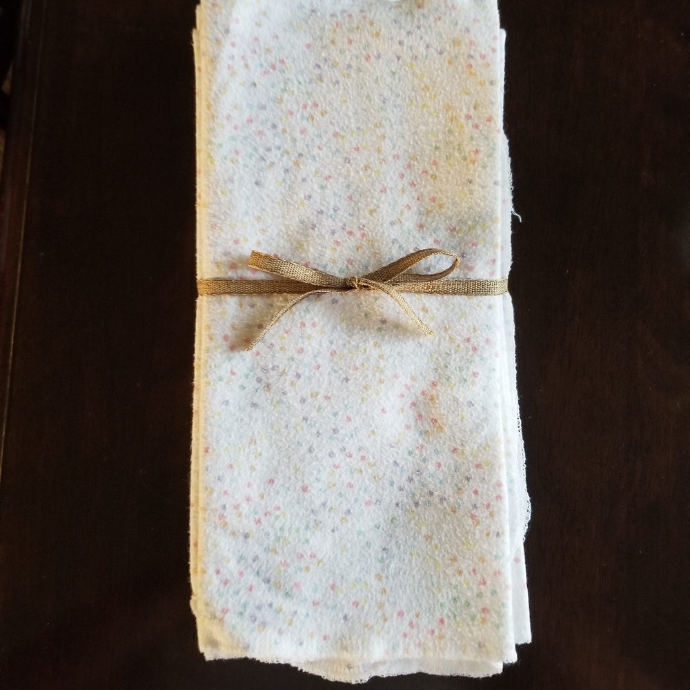 Handcrafted Burp Cloths (bundle)